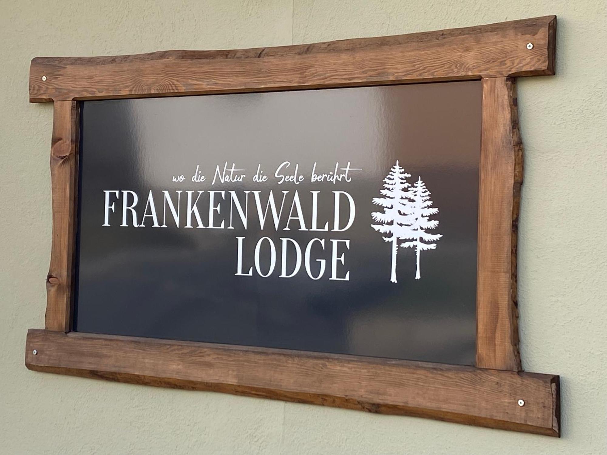 Frankenwald-Lodge Schwarzenbach am Wald Exterior foto